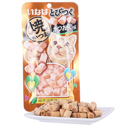探索日式美味 伊纳宝妙好烤鸡肉卷金枪鱼味猫零食